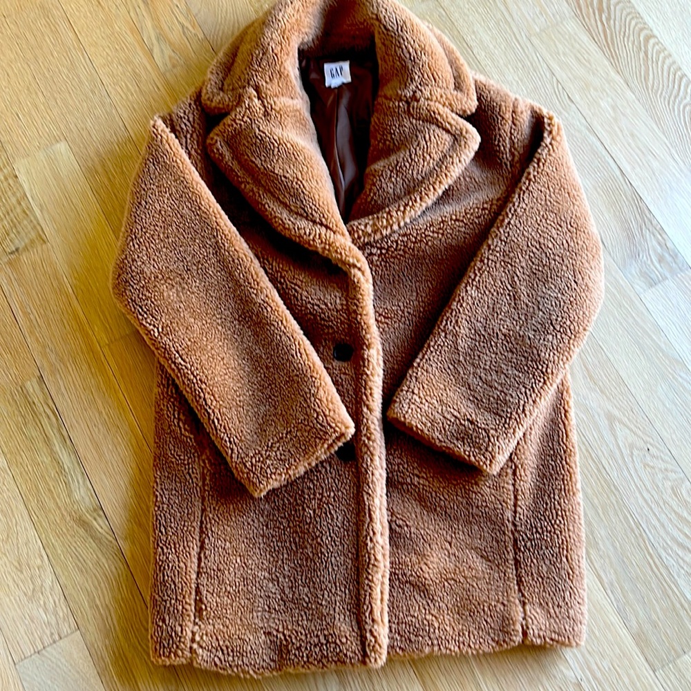 Womens Gap Teddy pea coat